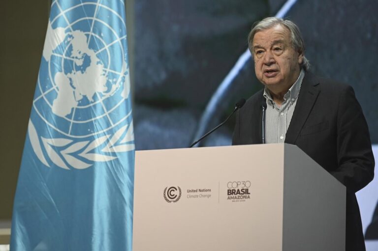 Guterres roept internationale gemeenschap op om hulp te bieden aan kwetsbare bevolkingsgroepen