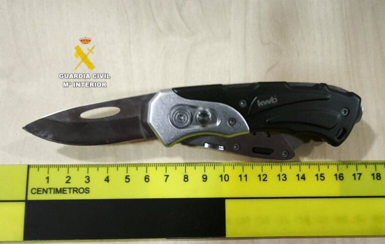 Man gearresteerd na gewelddadige overvallen met een mes in Benicarló